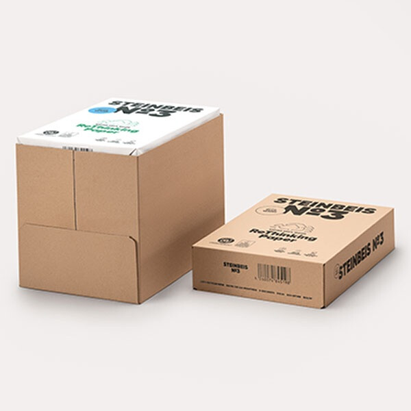 STEINBEIS No. 3 Recyclingpapier A4 80g - 1 Palette (100.000 Blatt)