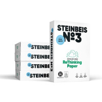 STEINBEIS No. 3 Recyclingpapier A4 80g - 1 Palette (100.000 Blatt)