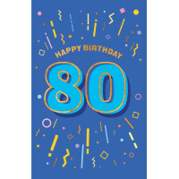 SUSY CARD Geburtstagskarte "Zahlen" - 40. Geburtstag