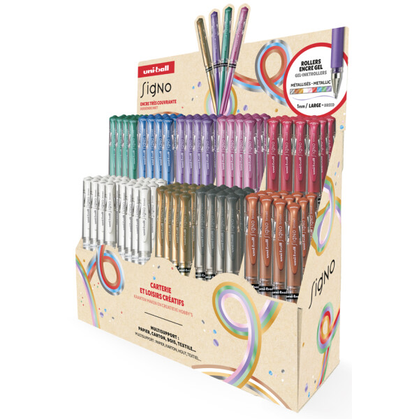 uni-ball Gelschreiber SIGNO broad, 120er Display
