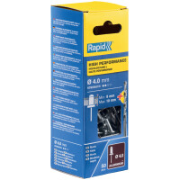 Rapid Blindniete Universal, 4,0 x 14 mm, aus Aluminium