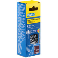 Rapid Blindniete Universal, 4,0 x 14 mm, aus Aluminium