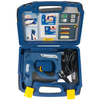 Rapid Elektro-Tacker ESN114, blau, im Koffer