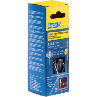 Rapid Blindniete Universal, 4,8 x 25 mm, aus Aluminium