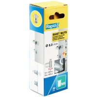 Rapid Blindnietmuttern M3, aus Stahl, in Schachtel