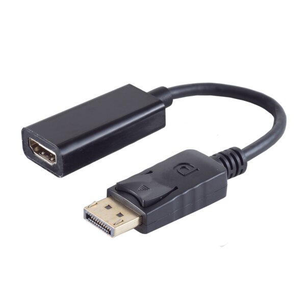 shiverpeaks BASIC-S DisplayPort - HDMI Adapter, schwarz