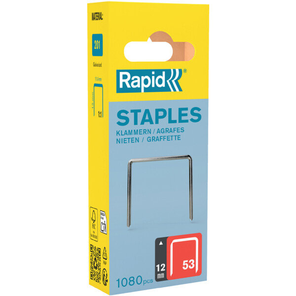Rapid Feindrahtklammern Typ 53, 20 mm, Kleinpackung