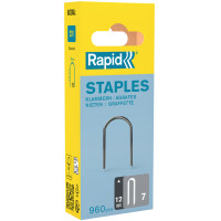 Rapid Kabelklammern Typ 7, 14 mm, galvanisiert