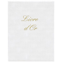 ELVE Gästebuch "Livre dOr", 210 x 160 mm, schwarz