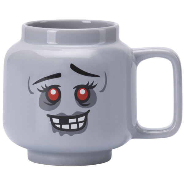 LEGO Kaffeetasse ZOMBIE, 530 ml, grau, im Karton