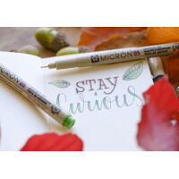 SAKURA Fineliner PIGMA MICRON 05, Erdfarben, 6er Etui