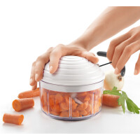 metaltex Gemüse- Obst-Zerkleinerer Rotomac, 600 ml,...