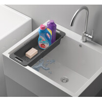 metaltex Spülkorb Drain-Flex, ausziehbar,...