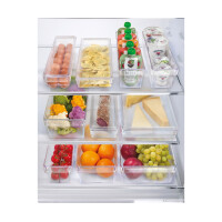 metaltex Frigo-System Organizer, klein, transparent