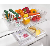 metaltex Frigo-System Organizer, klein, transparent