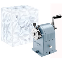 CARAN DACHE Spitzmaschine ALPINE FROST, 1-Loch, blau silber