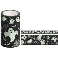 HEYDA Deko-Klebeband Glow in the dark "Geist"