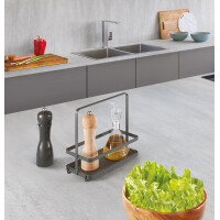 metaltex Menage Tokyo LAVA, mit Tragegriff, matt-schwarz