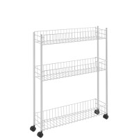 metaltex Allzweckwagen Fino, 3 Etagen, weiß