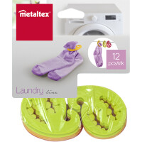 metaltex Sockenhalter, aus Gummi, farbig sortiert