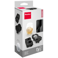 metaltex Eiswürfelform, aus Silikon, für 2...