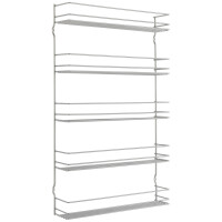 metaltex Gewürzregal Pepito 5, 5 Etagen, silbermetallic