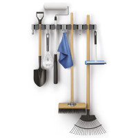 metaltex Klemmleiste Hang-Up 4, 6 Haken, 2er Set