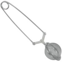 metaltex Teesieb mit Zangengriff, Edelstahl