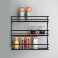 metaltex Gewürzregal Pepito 3 LAVA, 3 Etagen,...