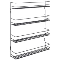 metaltex Gewürzregal Pepito 4 LAVA, 4 Etagen,...