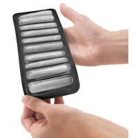 metaltex Eiswürfelform, Silikon, für 10...