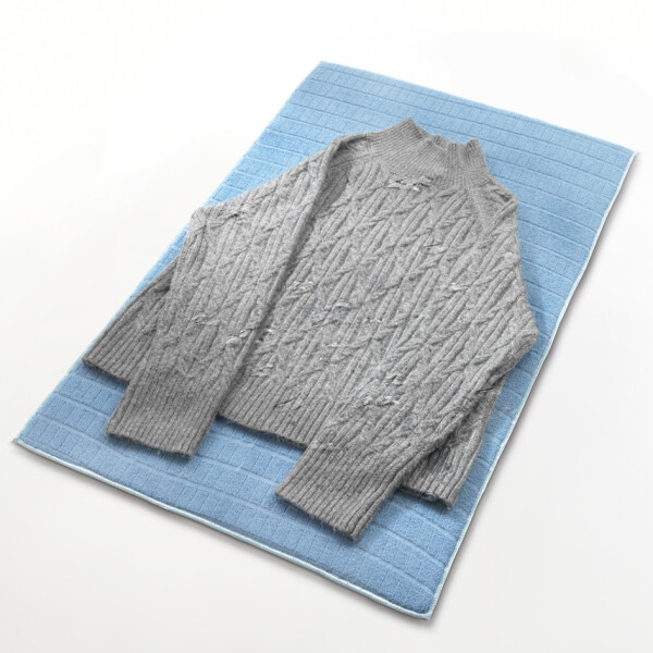 metaltex Wäsche Mikrofasermatte, blau