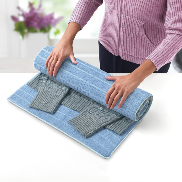 metaltex Wäsche Mikrofasermatte, blau