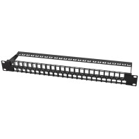 LogiLink 19" Keystone Patch Panel, unbestückt,...