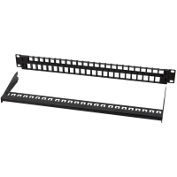 LogiLink 19" Keystone Patch Panel, unbestückt,...