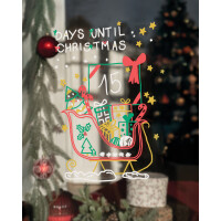 uni-ball Kreidemarker Chalk marker, 4er Weihnachtsbox TRADI