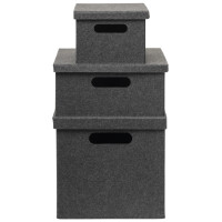 NHG Aufbewahrungsbox VEGA FELT STORAGE, Filz, S, hellgrau