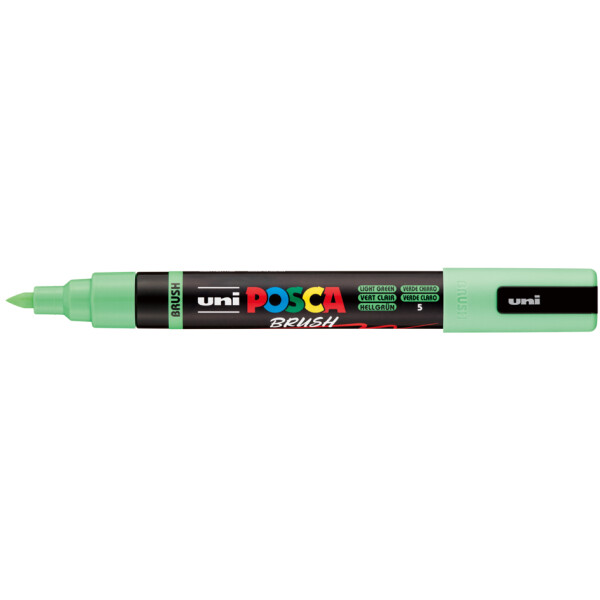 POSCA Pigmentmarker PC-5BR BRUSH, weiß