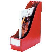LEITZ Stehsammler extrabreit, DIN A4, Polystyrol, schwarz