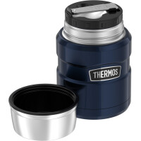THERMOS Speisegefäß STAINLESS KING, 0,47 Liter, schwarz
