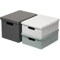 NHG Aufbewahrungsbox VEGA FELT STORAGE, Filz, M, hellgrau
