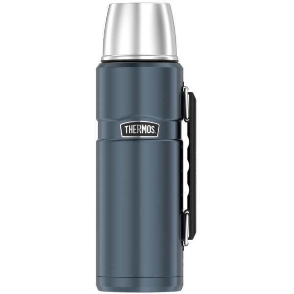 THERMOS Isolierflasche STAINLESS KING, 1,2 Liter, eisgrau