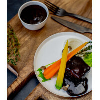 PAPSTAR Zuckerrohr-Teller "pure", rund, 220 mm,...