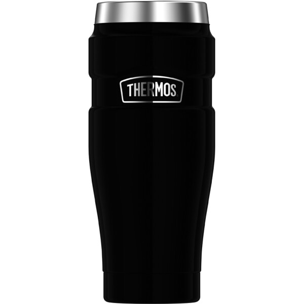 THERMOS Isolierbecher STAINLESS KING, 0,47 Liter, schwarz