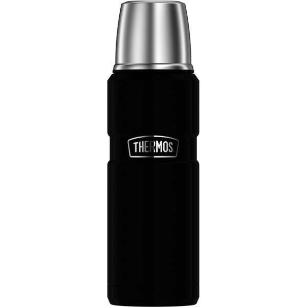 THERMOS Isolierflasche STAINLESS KING, 0,47 Liter, schwarz