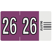 LEITZ Jahressignal Orgacolor "26", auf Rolle,...