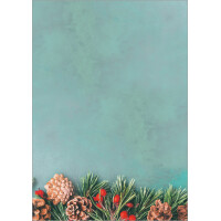 sigel Weihnachts-Motiv-Papier "Green...