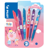 PILOT Tintenroller FRIXION BALL 07 Fancy Winter, 6er Blister