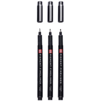 ROYAL TALENS Pigment Fineliner Bold, schwarz, 3er Set