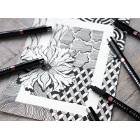 ROYAL TALENS Pigment Fineliner Bold, schwarz, 3er Set